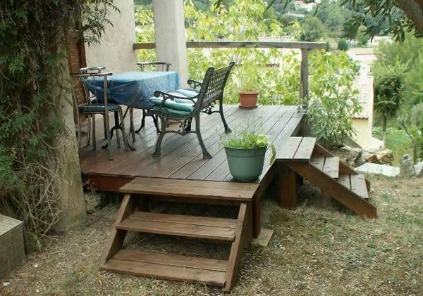 Création terrasse en bois Mandelieu-La-Napoule 
